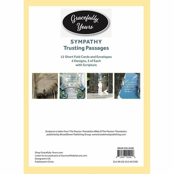 Gracefully Yours No.291 Trusting Passages Sympathy Card 215445